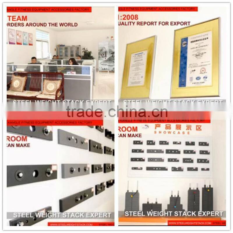 15 LB steel weight stack plate