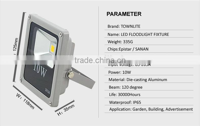 50w Slim outdoor led flood light, die cast aluminum led flood light