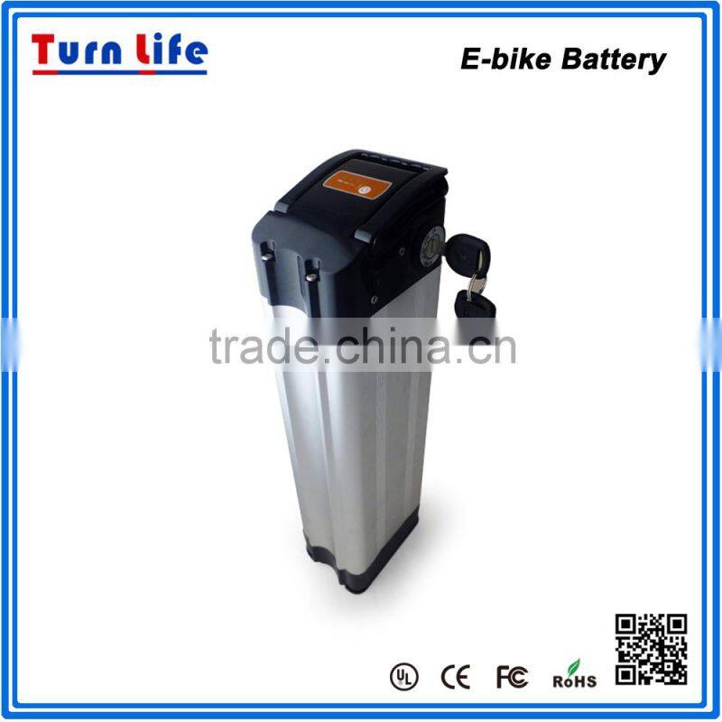 Slim 36v lifepo4 battery pack lithium ion external battery pack for ebike