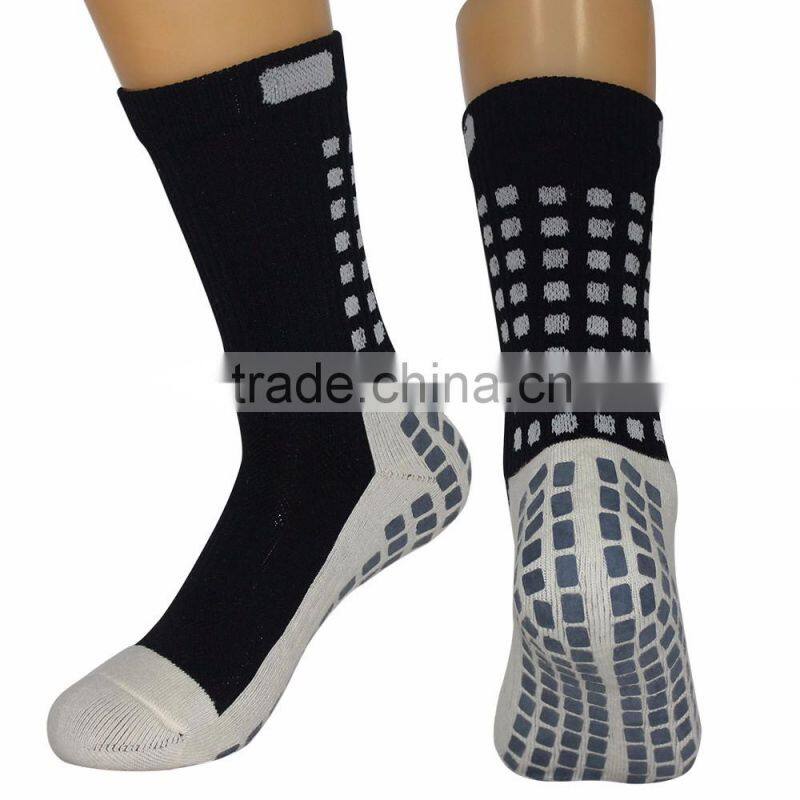 custom non slip socks/custom football socks wholesale
