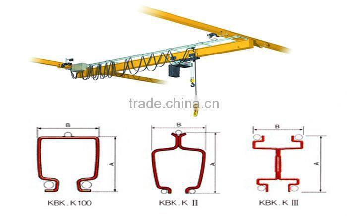 0.3 Discount 500kg single beam small overhead crane