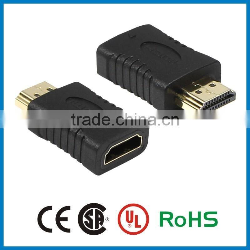 APBG Wholesale Gold /nickel plated hdmi connector male to male /male to female /female to female adapter