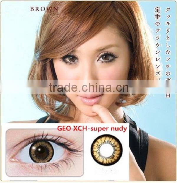 Authentic korea geo contact lens wholesale GEO XCH 14.5mm geo contact lens wholesale