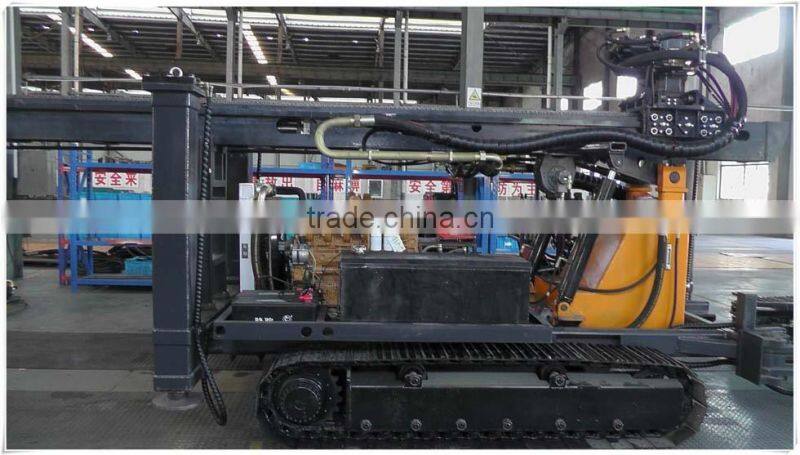 Drilling Depth 200m KW20 Crawler Water Well Drilling Rig For Sale