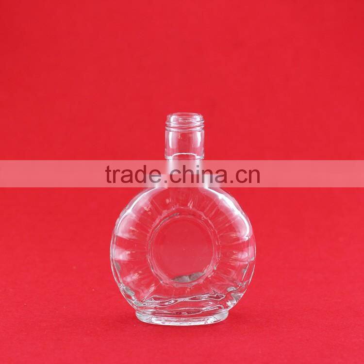 Novelty design spray glass bottle terrible monster bottles English letter bottles