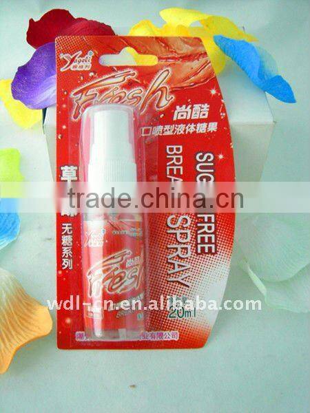 strawberry fresh breath spray