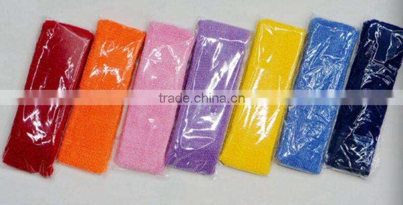 Fashion soft velvet turban headbands for woman