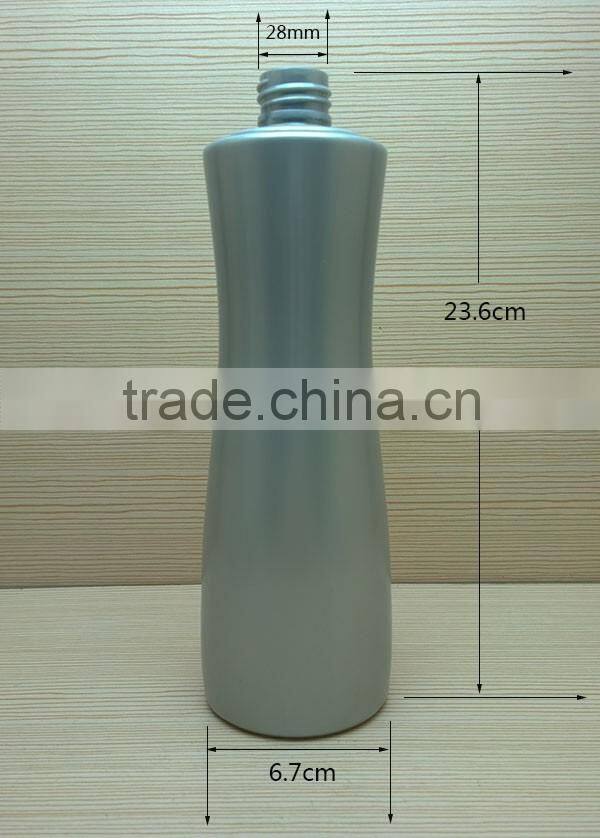 500ml 16oz Screen Printing Surface Handling and Cosmetics Usage plastic bottle with airless pump