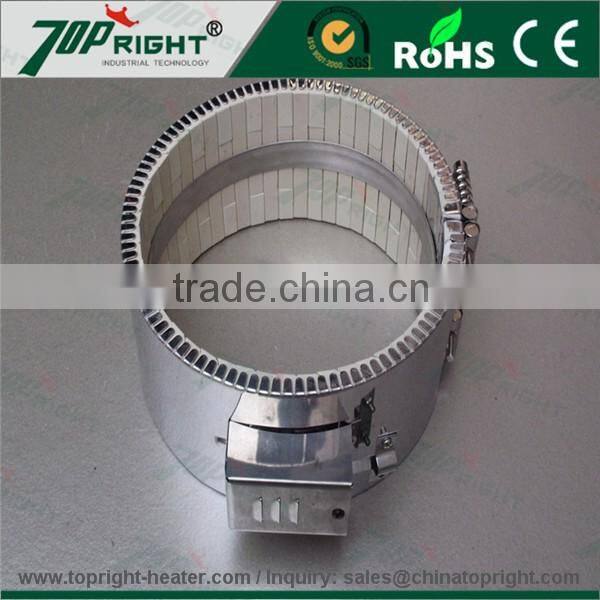 high watt density ceramic band heater