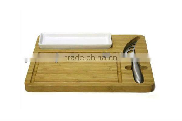 Cheese Set with 4 knives