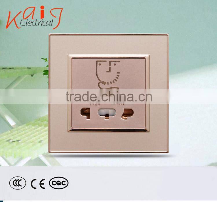Wall mount universal shavers power electric switch