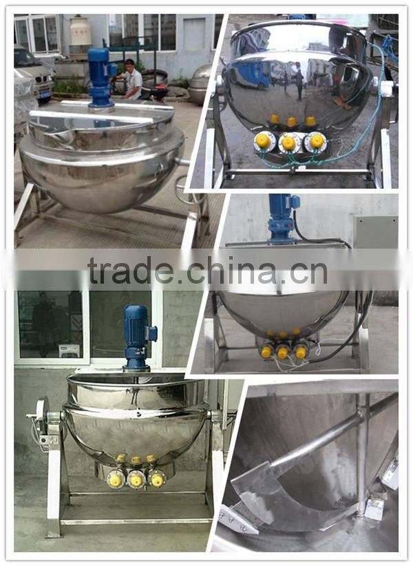 Cooking Kettle with Conduction Oil Jacket (CE certificate)