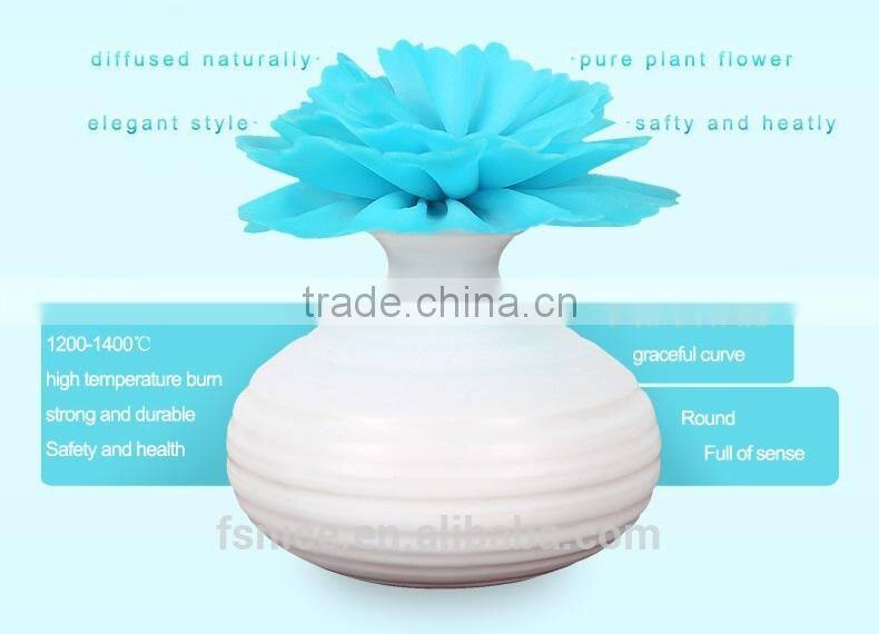 Handmake AP130ml Ceramic Natural Aroma Flower Reed Diffuser