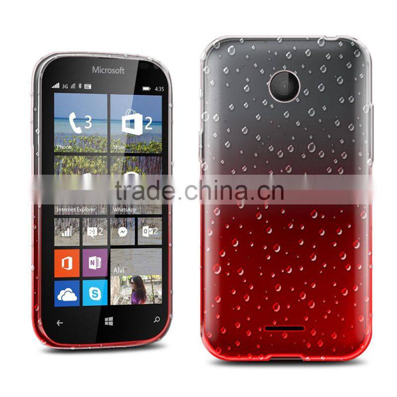 bulk buy from china Gradient TPU Back Case Cover Skin for Microsoft Nokia Lumia 435 3d ultra raindrop cases china suppliers