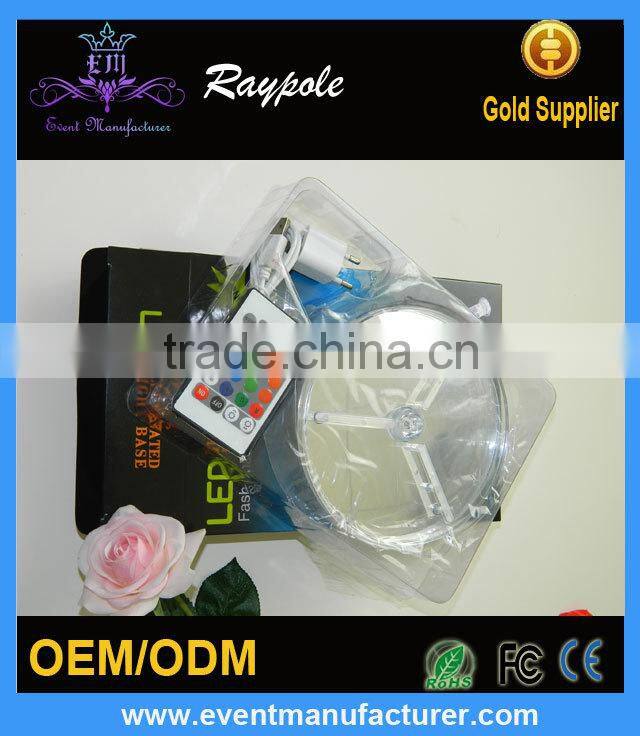 Wholesale LED Light for Centerpiece Stands/LED Centerpiece Light Base