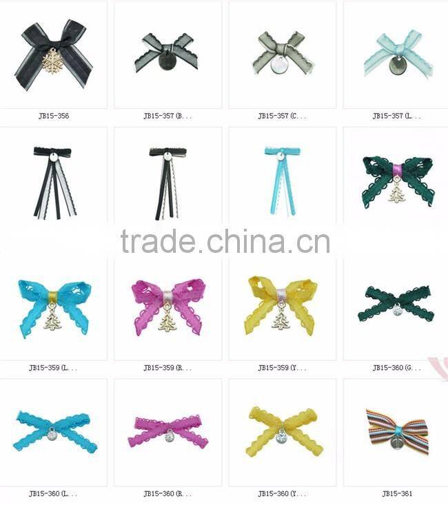 Customized Lace Material Ribbon Bow
