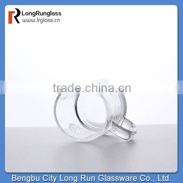 LongRun bengbu top rated barware star embossed liquor glasses made in china