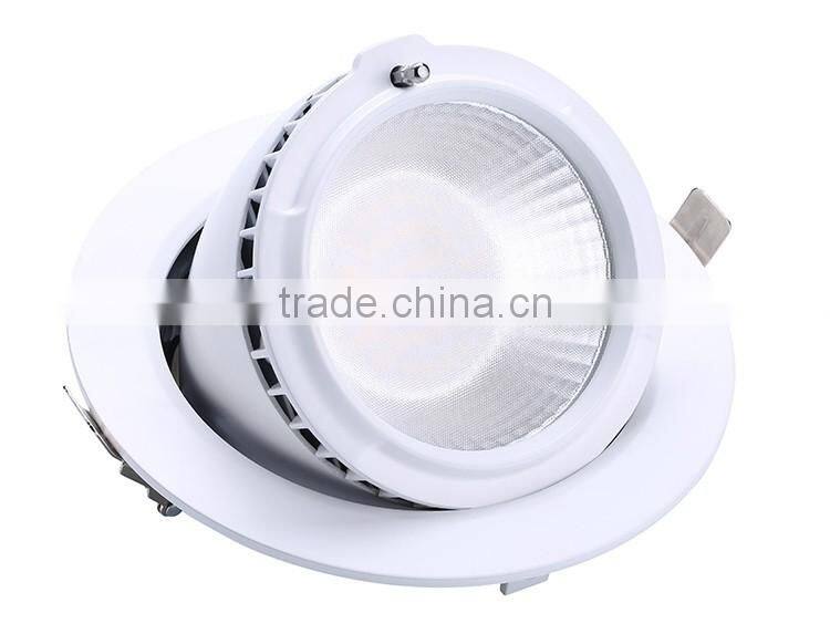 CE TUV SAA 6 inch spot led encastrable orientable 38w