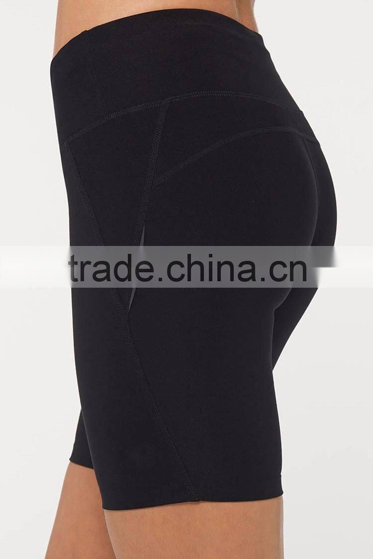 Men's Compression Wear Four Way Stretch Nylon Running Long Shorts