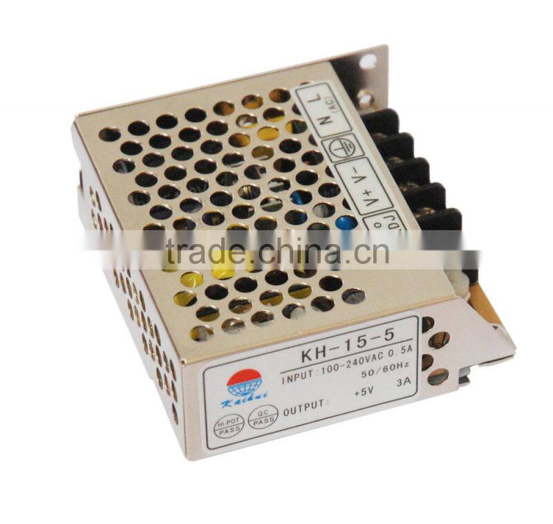 Triple output power supply for digital audio player