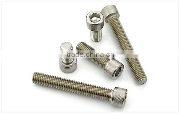 304 Stainless steel din912 hex socket screw