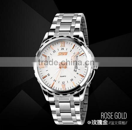 fashion man stainless steel japan movt wrist watch