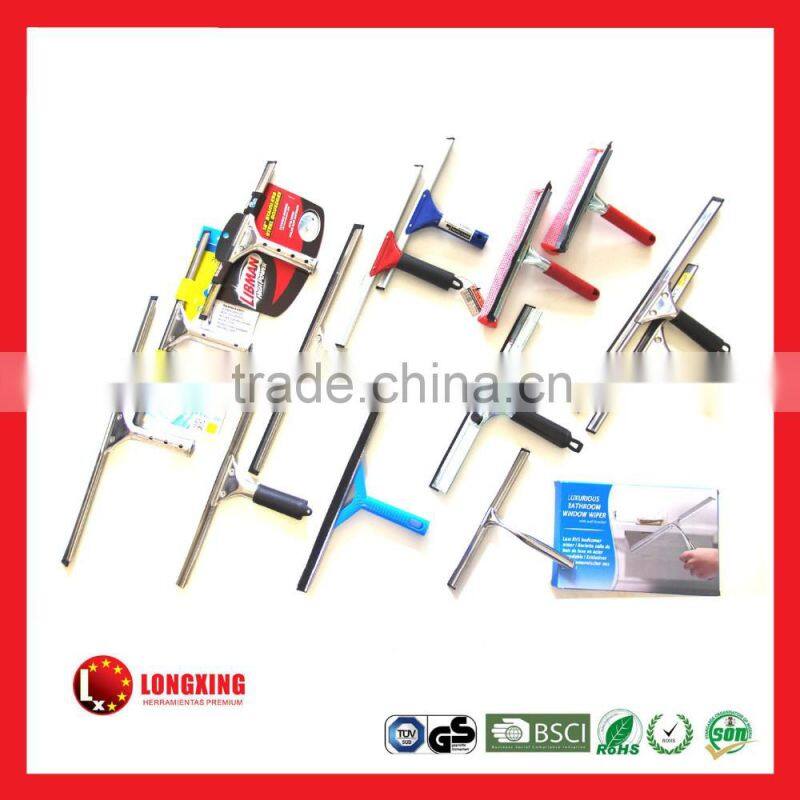 Rubber sleeve handle Window Cleaning Wiper /Suction Window Squeegee/glass window cleaning wiper