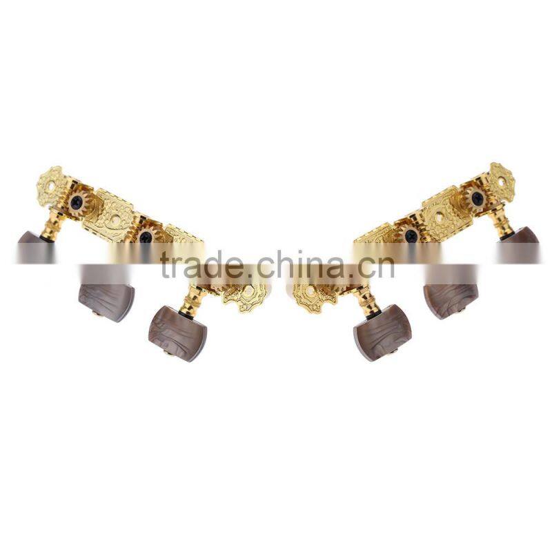 1 Pair Gold-Plated 3 Machine Head Classical Guitar String Tuning Keys Pegs
