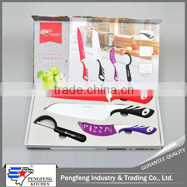 Buy wholesale from china color knife set with block