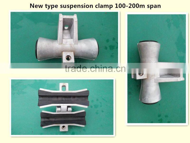 New type suspension clamp for ADSS cable