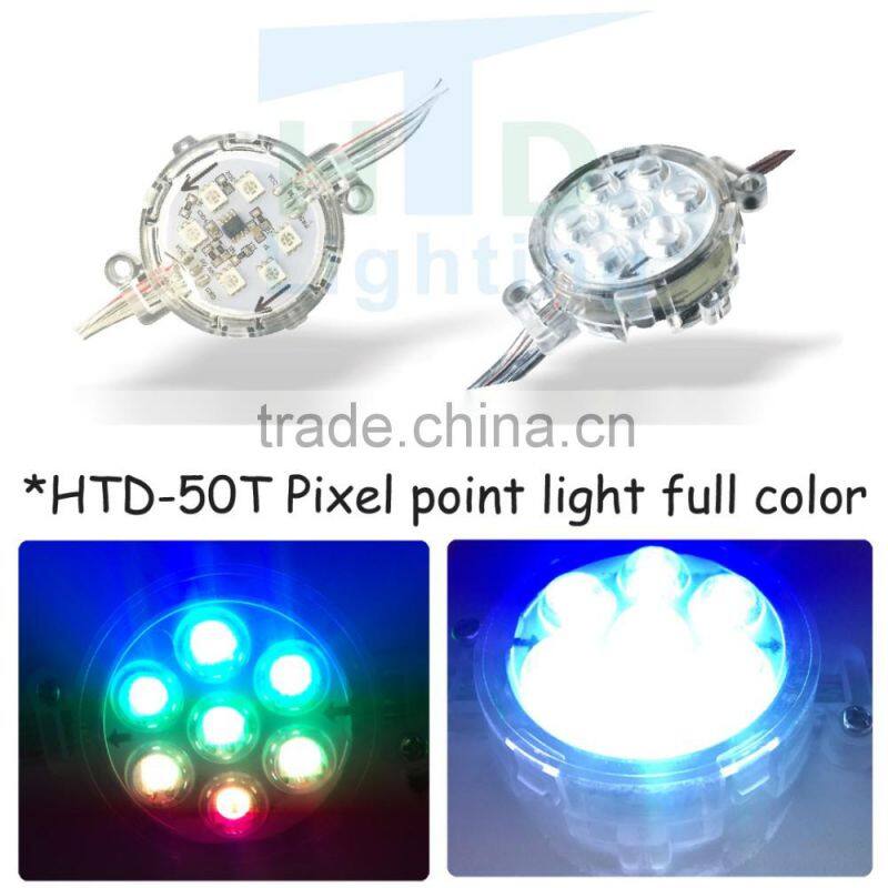 Hot sale DC12V 9led 35mm waterproof smart pixel rgb led module