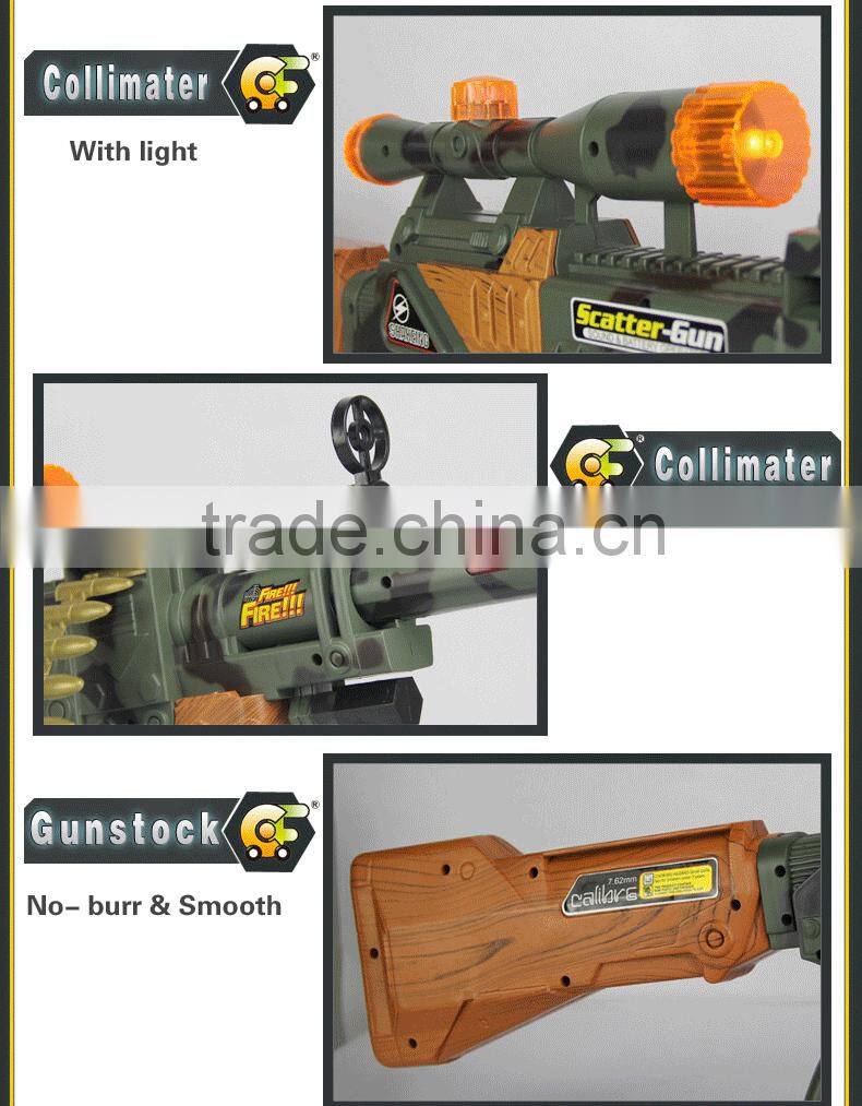 Boy Toys--hotsale B/O laser machine gun army force gun with light