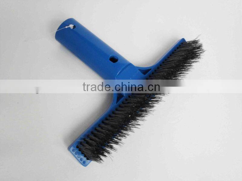 10"/26cm Swimming Pool Cleaning Brush, Steel Wire Wall BrushP1405/ss