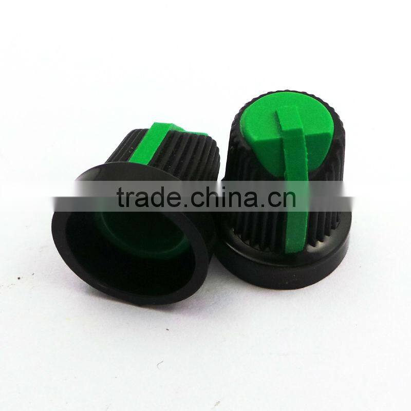 Potentiometer knob for speaker,DIY blue and black knob