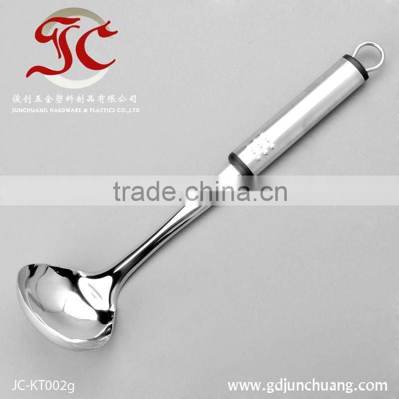 Innovative stainless steel soup ladle for kitchen accessories tools