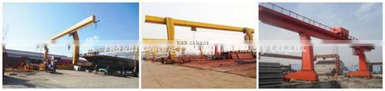 5~50 Ton Single Girder Gantry Crane for Sale with supply for Rail