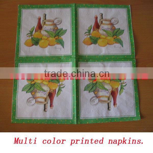 Fastest 2500 Piece Automatic Printing Napkin Paper Machine