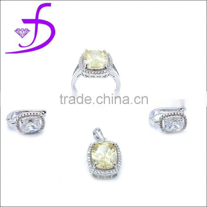 925 sterling silver jewelry wholesale set rodium plated