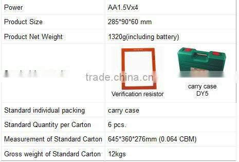 DY1200 Clamp-on Ground Resistance Tester
