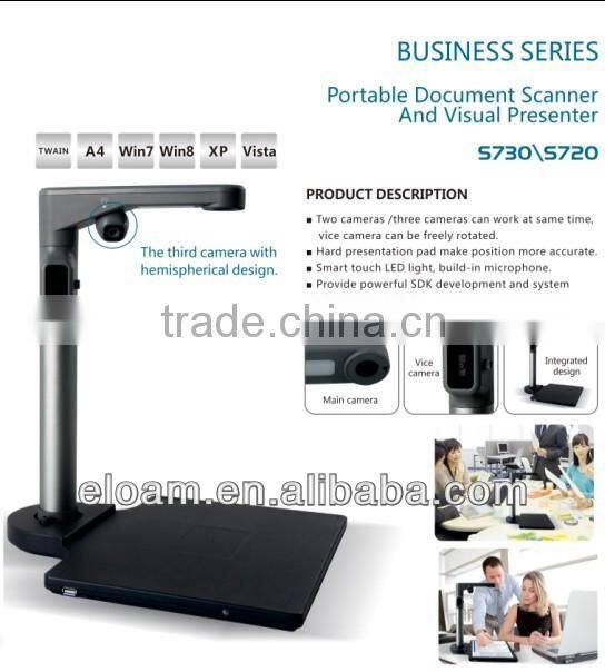 School Document Camera And Office Portable scanner with OCR