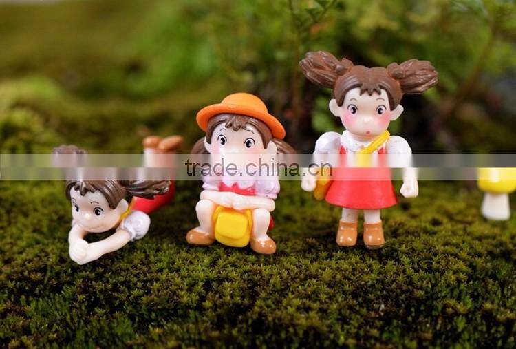 BULK for Gifts, Home or Garden. Unique, handmade Woman Resin figurine terrarium display // resin miniature fat lady figurines