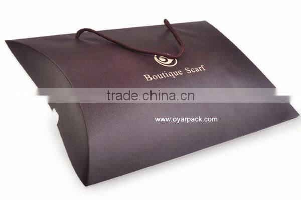 customize long pillow pack box