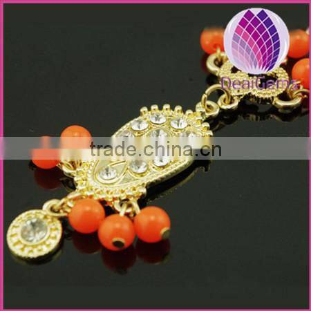 christmas gift alloy chain,acrylic beads indian hair jewelry,head accessory