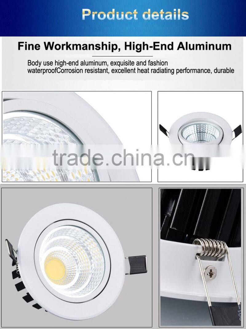 Star New type patent SMD led ceiling light 3w round silver factory direct price
