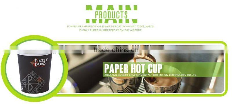 GoBest Premium single wall paper cups hot drink cups customer printed cups