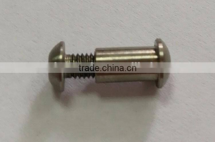 Custom Furniture Titanium Male and Female Steel Screws