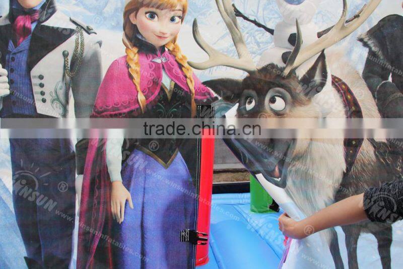 cheap prices Frozen inflatable bouncy castle
