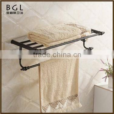 17520-orb best selling hot chinese products brass orb bathroom accessory towel shelf