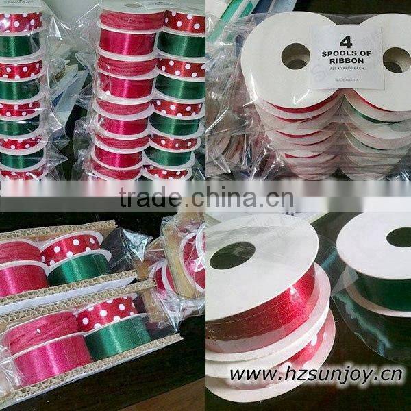 China wholesale christmas mesh ribbon