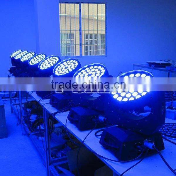 9W tri-color led moving head projector